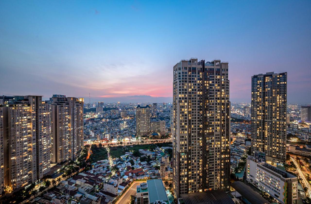 Vinhome Central Park Apartment Ho-Chi-Minh-Stadt Exterior foto