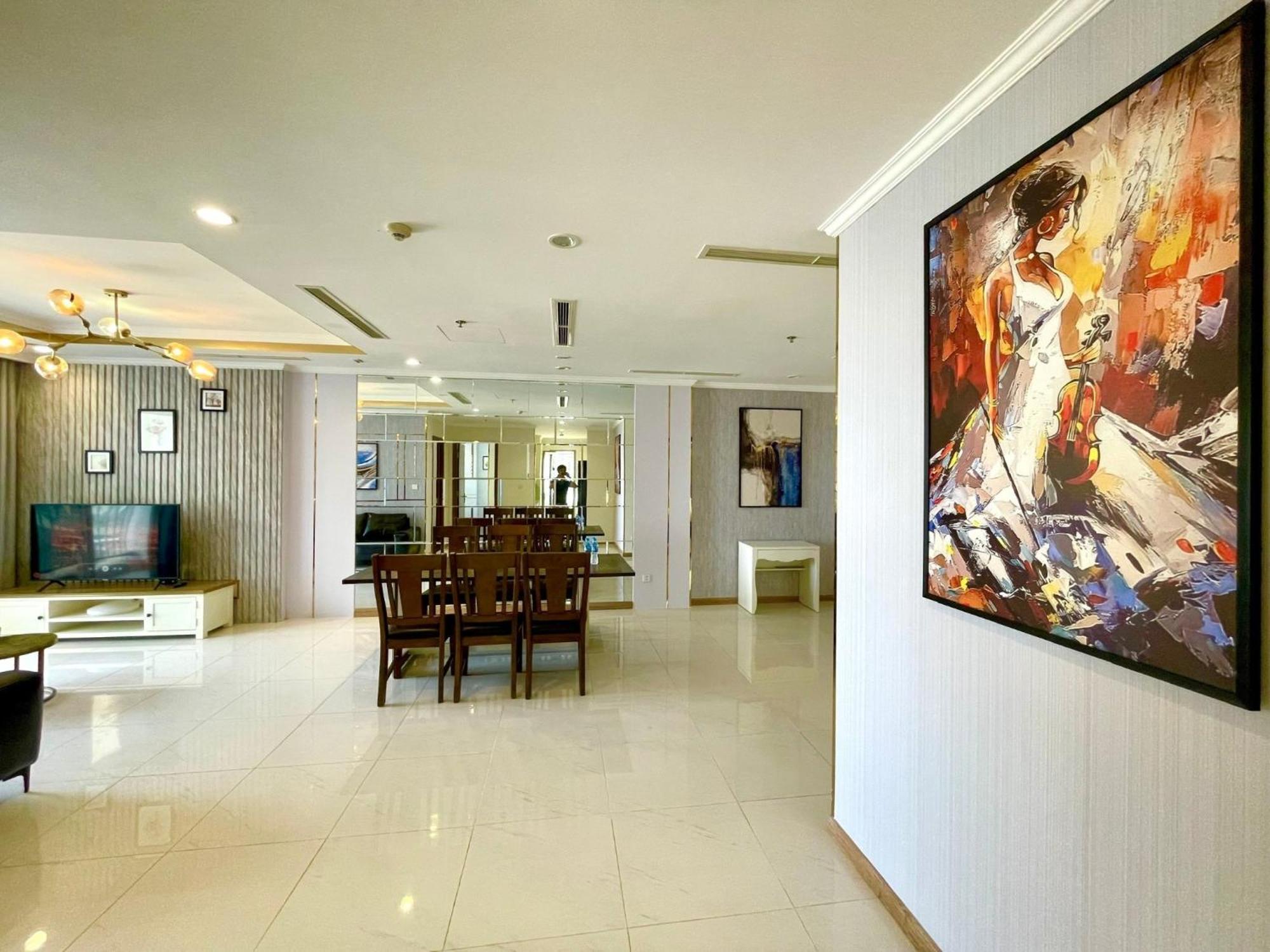 Vinhome Central Park Apartment Ho-Chi-Minh-Stadt Exterior foto