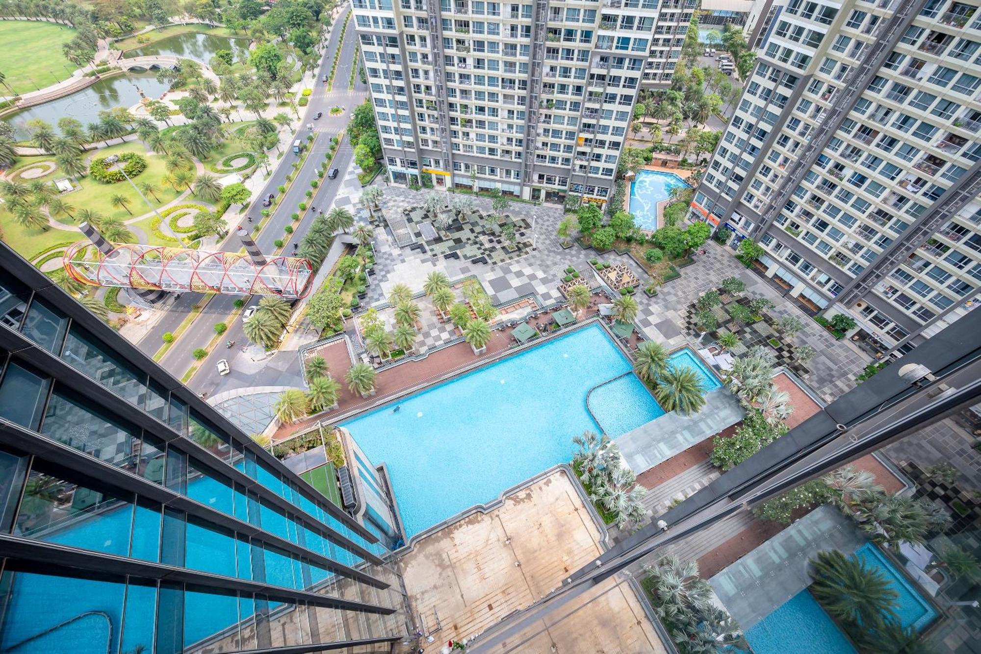Vinhome Central Park Apartment Ho-Chi-Minh-Stadt Exterior foto